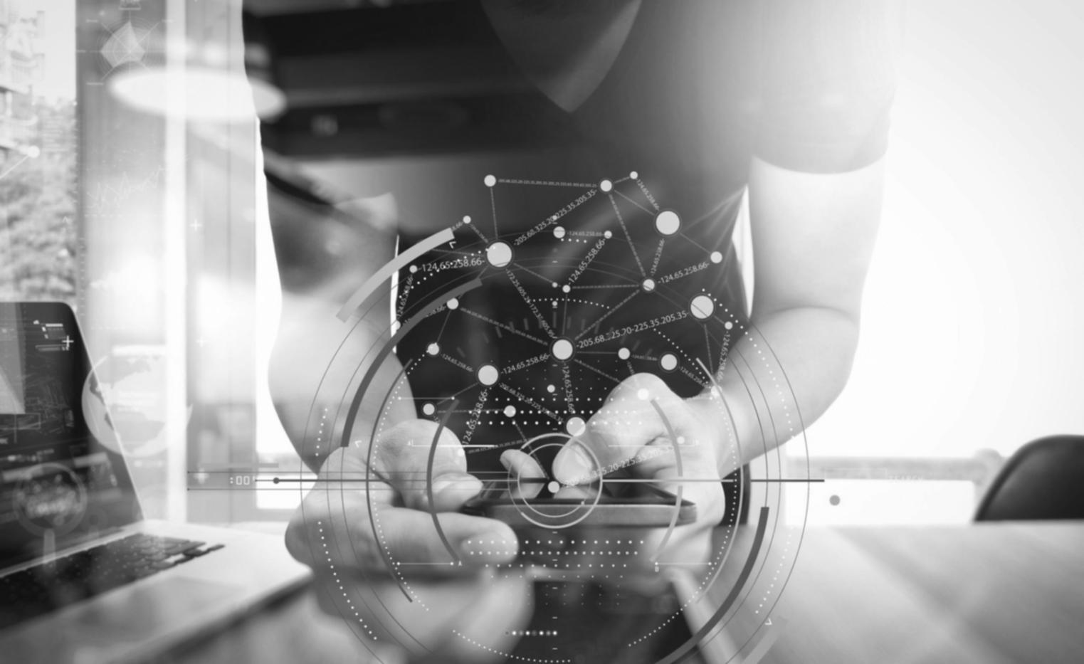 Corporate training session with employees learning digital tools